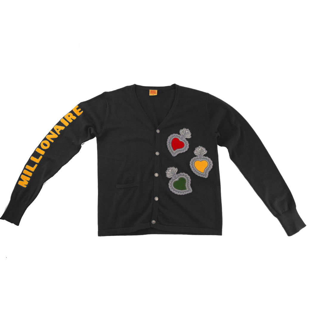 Varsity Cardigan (Black)