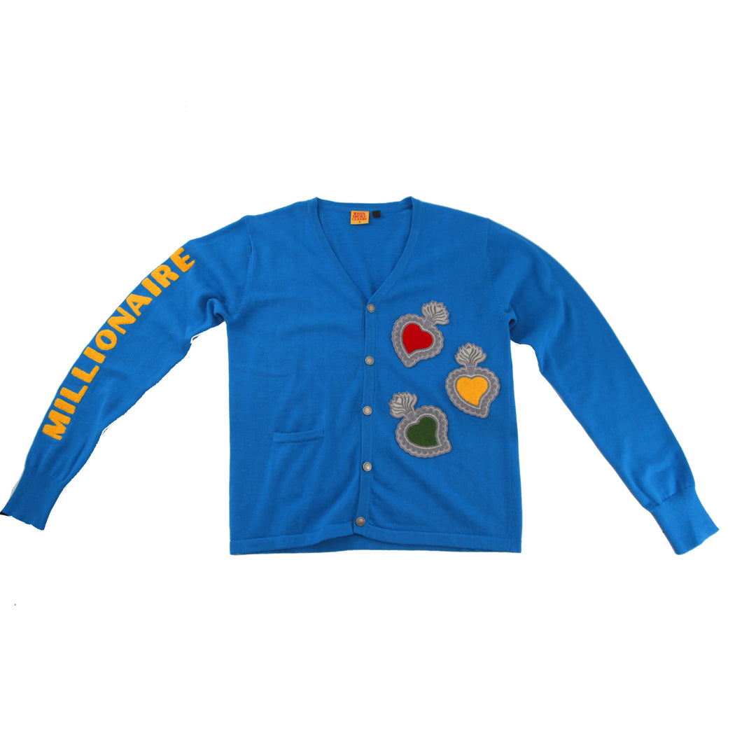 Varsity Cardigan (Blue)